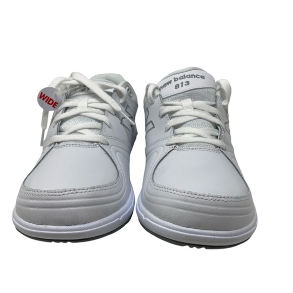 New Balance White Leather WW813WT Athletic Walker WIDE - Picture 3 of 7